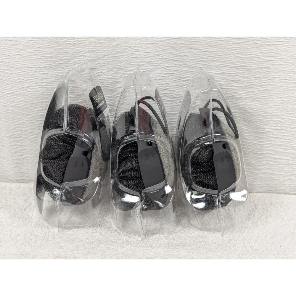 AXE Modern Shower Tool Skin Cleanser for Smoother Skin Exfoliates - 3 Pack